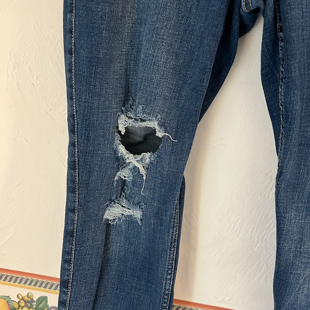 Sale! Old Navy Rockstar Super Skinny 360 Stretch Extra High Rise Jeans, Size 14 - Picture 7 of 9